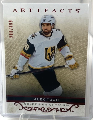 2021-22 Upper Deck Artifacts Alex Tuch #2 Ruby /499 Las Vegas Golden Knights - Image 1 of 3