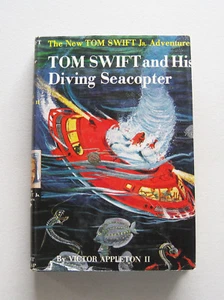 Tom Swift and His Diving Seacopter Victor Appleton II HCDJ # 7 1959 - Picture 1 of 6