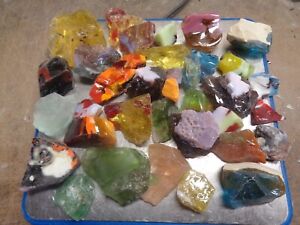 Glass Rock Slag Pretty Mixed Colors 5.0 lbs Y82 Rocks Landscaping Aquarium
