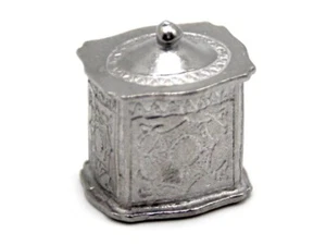 Dolls House Miniature 1/12th Scale Phoenix Lead Free Pewter Tea Caddy KA96 - Bild 1 von 2