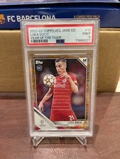 Luka Sucic Topps Jade Year Of The Tiger /75 PSA 9 FC Salzburg Rookie Card Panini