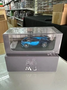 BUGATTI VISION GRAN TURISMO VGT BLUE 1/64 SCALE DIECAST CAR MODEL BY MJ MODELS - Picture 1 of 7
