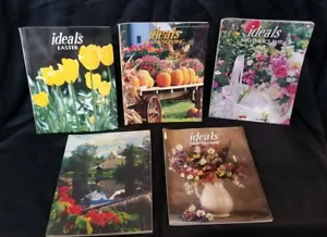 5 Lot Ideals Magazines 1984 Mother's Day/Thanksgiving/Easter/Friendship/Homespun - Foto 1 di 3