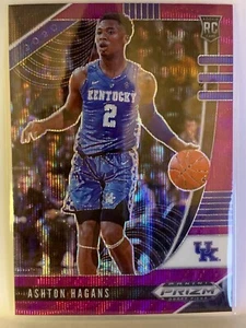 Ashton Hagans 2020 Prizm Selecciones del draft "Purple Wave Prizm" RC Kentucky - Imagen 1 de 2