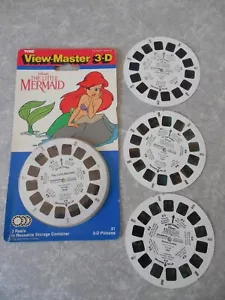TYCO VIEW-MASTER 3-D, DISNEY'S THE LITTLE MERMAID, WITH THREE EXTRA REELS! - Picture 1 of 2
