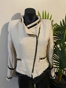 Madison Square Women’s Blazer Jacket Skulls & Studs Size Medium - Picture 1 of 6