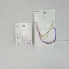 Youth Teens ladies toe ring and anklet bundle new 6 pc lot