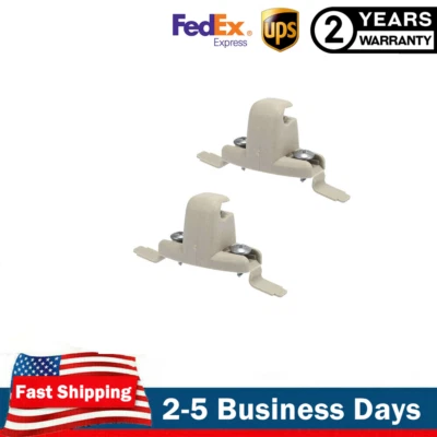 Par de clips para parasol para BMW E46 320i 323i 325i 328i 330i 330xi M3 51168243575 Foto 1 de 4