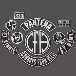 EMBROIDERED PANTERA CFH FULL PATCH SET 10pcs (Please Read Ad) - Picture 1 of 18