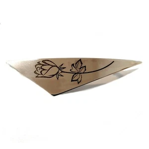 Handmade Sterling Silver Brooch Rose Flower Genuine Solid Hallmarked 925 Empress - Picture 1 of 3