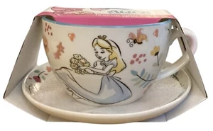 Disney Alice in Wonderland 16 oz Teacup and Saucer Set - Picture 1 of 6