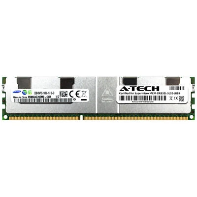 32GB PC3-14900L Supermicro MEM-DR332L-SL02-LR18 Equivalent Server Memory RAM - Image 1 of 2