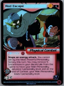 1x DBZ CCG ROJO ESCAPE VISTA PREVIA 8 HOLO FOIL RARO BABIDI SAGA DRAGON BALL Z LIMITADO - Imagen 1 de 1