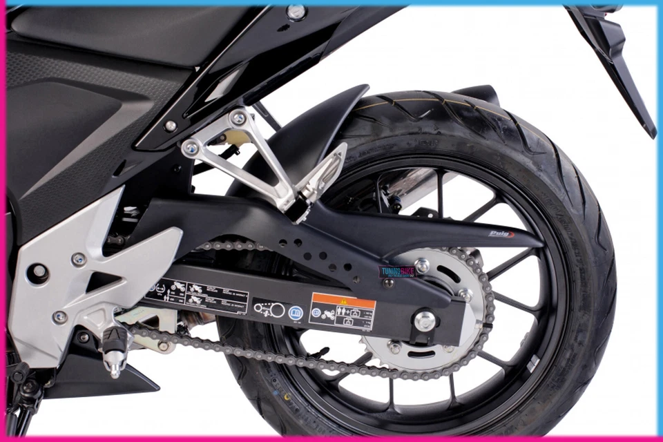 GUARDABARROS TRASERO PUIG HONDA CBR500R 2015 NEGRO MATE Foto 1 de 1