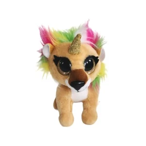 Peluche Mego León Zuru Coco Sorpresa 6" Brillo Ojos Melena Arco Iris - Imagen 1 de 12