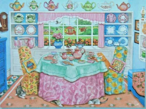 .PUZZLE...JIGSAW.....FULTON....Tea Room.....300pc....Sealed... - Picture 1 of 1