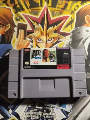 Madden NFL 95 (Super Nintendo Entertainment System, 1994) SNES только карта - Изображение 1 из 4