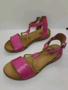 NEW Miz Mooz Medina Strappy Sandal - Fuchsia Size 37 US 6.5 - Picture 1 of 8
