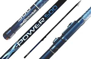 Canna X-POWER 5 Mt Bolognese Pesca Mare Lago Fiume Trota Spigola - Foto 1 di 1