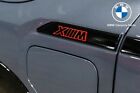 Genuine BMW G09 XM Label Red Shadowline Lettering Side Panel Fender Badge Emblem
