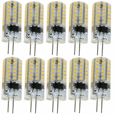 Mini G4 Silikon Kristall LED Birnenlicht 3W 5W 3014 SMD Lampe 12V 220V Hölle DE - Bild 1 von 4