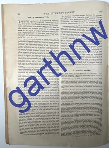 THEOSOPHY 1897 WHAT IS IT? JEROME A ANDERSON FEATURE - Picture 1 of 1