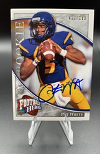 PAT WHITE 2009 Upper Deck  Rookie Auto West Virginia Football Heroes /199 READ