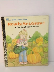 LITTLE GOLDEN BOOK #308-68 PRONTO, SET, CRESCE! Stampa 24pg '1992' - Foto 1 di 4