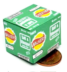 Puppenhaus Knusperkiste Salz & Essig geschlossen Maßstab 1:12 Miniatur Paket Tumdee - Bild 1 von 6