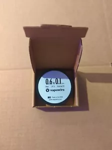 Vapowire Kanthal A1 0.6mm X 0.1mm 30ft Spool. Flat Resistance Wire - USA Temco - Picture 1 of 3