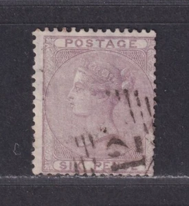 Great Britain SG 70 Scott 27 Used 1856 6d Victoria No Letters Emblems CV £120 - Picture 1 of 2