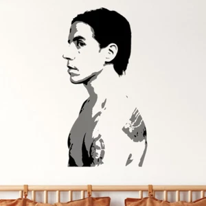 Anthony Kiedis Rhcp Multicapa Plantilla Arte _ Decoración Hogar _ Reusable - Imagen 1 de 4