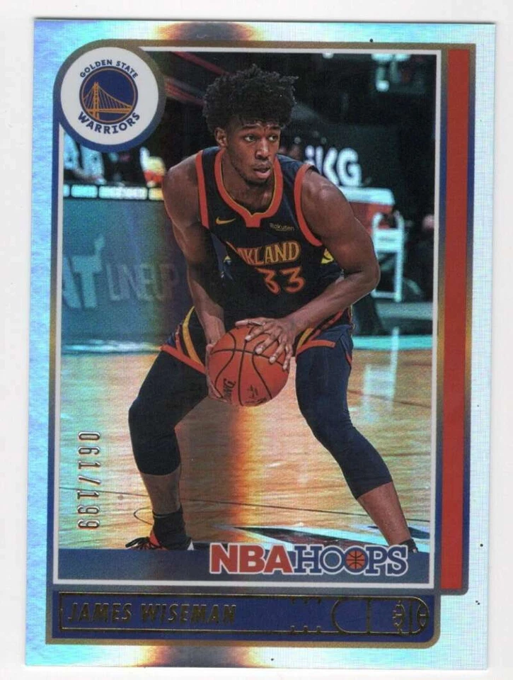 James Wiseman 2021-22 Panini Hoops Premium Box Set /199 #58 NBA Warrior ID:28710 - Image 1 of 2