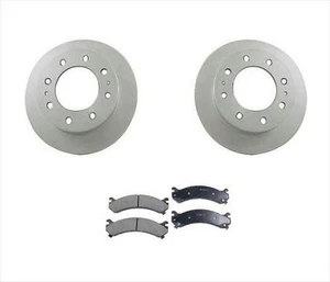 Fits For 03-09 GM Hummer H2 8 Stud Front Rotors and Ceramic Pads 3pc Kit - Picture 1 of 1