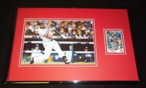 Mike Napoli Signed Framed 11x17 Photo Display Boston Red Sox - Picture 1 of 2
