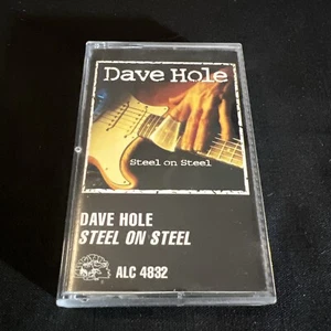 Dave Hole - Steel on Steel (1995 cassette) slide guitar blues rare HTF Alligator - Picture 1 of 7