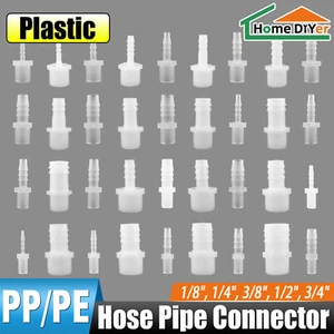 Conector de rosca de plástico de 1/8" - 3/4", 3 - 25 mm para manguera de agua - Imagen 1 de 14
