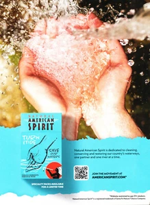 NATURAL AMERICAN SPIRIT CIGARETTE AD #25 RARE  - Picture 1 of 2