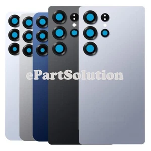 Samsung Galaxy S25/S25 Plus/S25 Ultra Back Glass Cover Rear Battery Door Housing - Picture 1 of 13