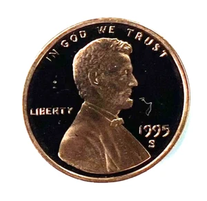 Centavo conmemorativo Lincoln 1995 S 1c prueba un centavo gema sin circular - Imagen 1 de 2