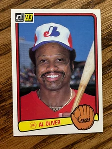 1983 Donruss #140 Al Oliver - Montreal Expos - Picture 1 of 2