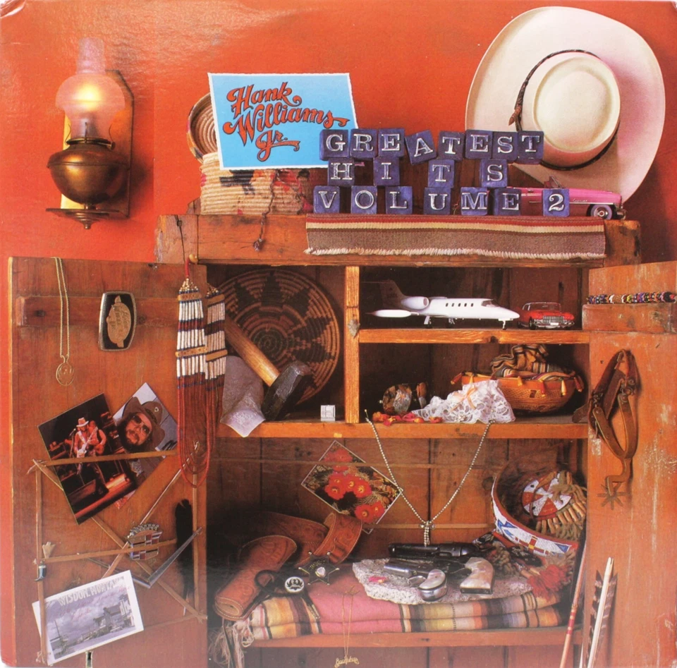 HANK WILLIAMS JR. Greatest Hits Vol. 2 NEW 1984 LP Country Vinyl Record WB-25328 - Image 1 of 2