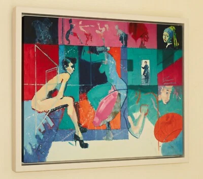 TOBY MULLIGAN (n.1969) Edição Limitada Muito Rara Impressão 'Influência Provocativa' - Imagem 1 de 4