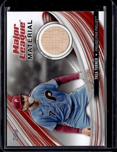 2023 Topps Update Major League Material #MLMTT Trea Turner - Picture 1 of 2