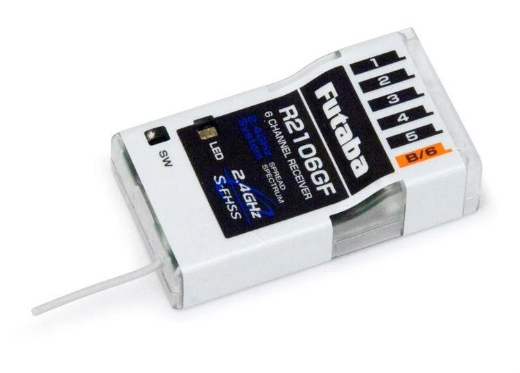 Futaba Empfänger R2106GF 2,4 GHz T-FHSS Light Shock-Flyer Slowflyer  - Bild 1 von 1