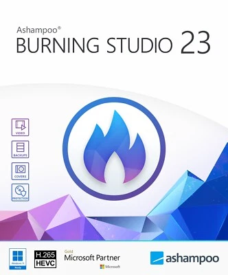 Ashampoo Burning Studio 23 - Brennprogramm - Windows 11 - PC Download Version - Bild 1 von 4