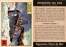 V339-9 Parkhurst, Operation Sea Dog, 1955, #42 Keeping Channels Open McLean (C)