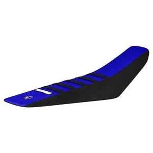 Cubierta de asiento Gas MC 65 2024-2025 de Enjoy Mfg costillas NEGRO/AZUL/NEGRO #426 - Imagen 1 de 3