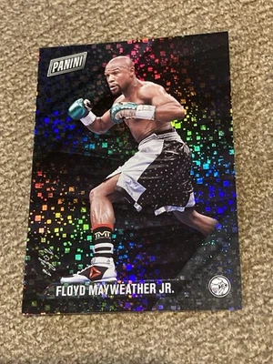2025 Panini Black Friday Cyber Monday #40 Floyd Mayweather Jr. 1/1 One of One - Image 1 of 3
