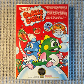 Taito Bubble Bobble Original Game Box Only for Nintendo NES